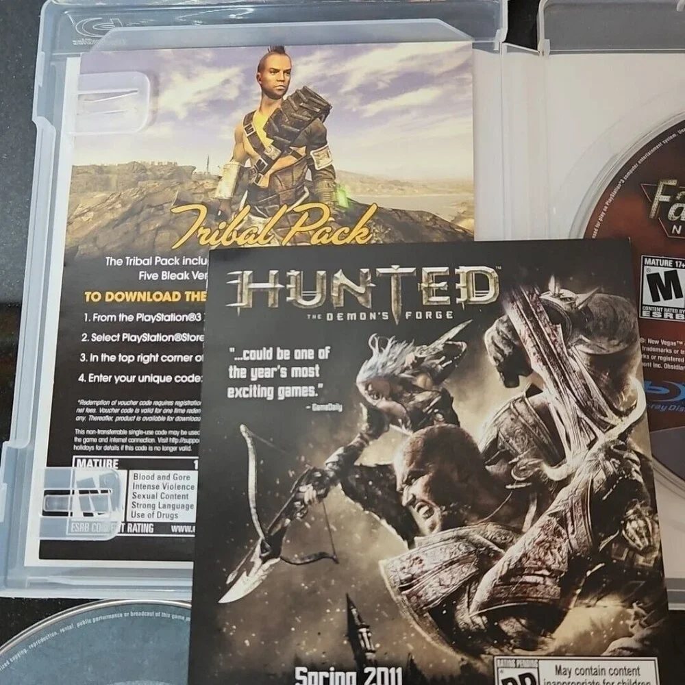 Fallout PlayStation 3 PS3 Game New Vegas Sony CIB Complete + Killzone Playlist